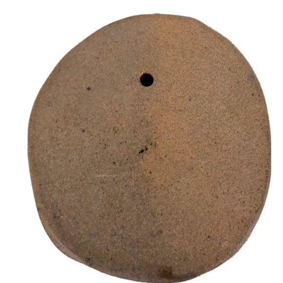 BUCK WALL HANGING River Rock On Clay, Rustic Cabin - Picture 3 of 5